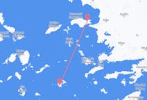 Vluchten van Astipalaia naar Samos