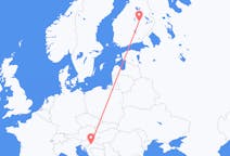 Flights from Kuopio to Zagreb