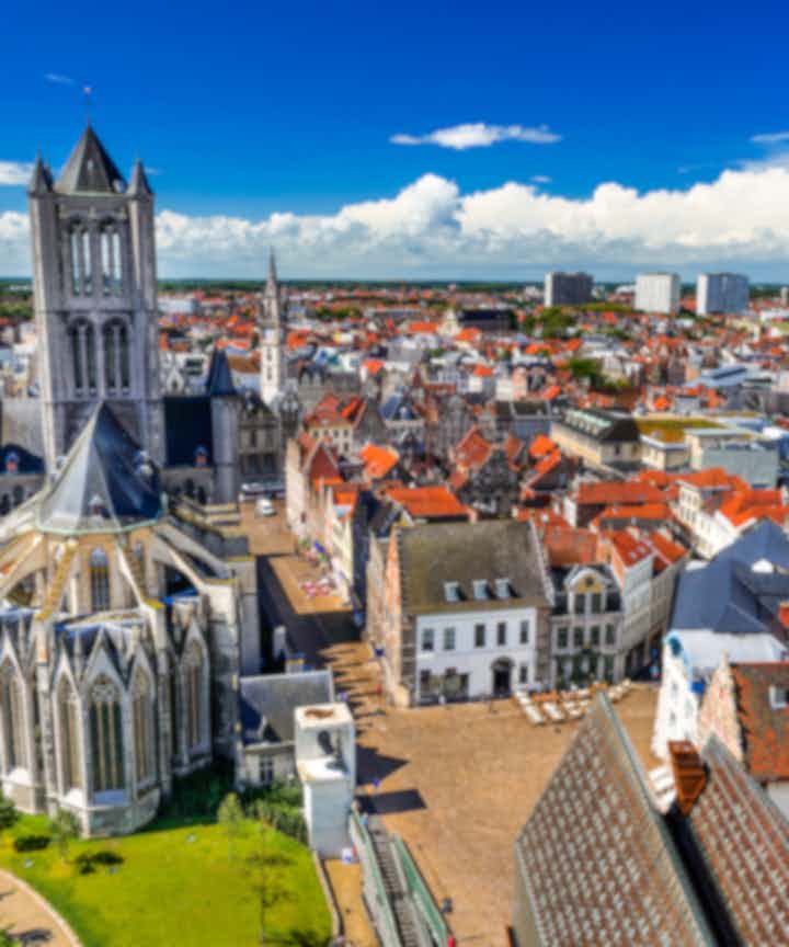 Matkat ja retket Gentissä Belgiassa