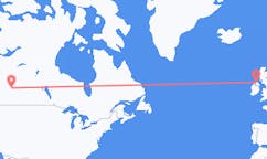 出发地 加拿大出发地 埃德蒙顿前往北爱尔兰的德里的航班