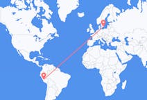 Flights from Jauja, Peru to Ronneby, Sweden