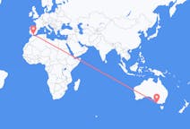 出发地 澳大利亚出发地 甘比爾山目的地 西班牙Malaga的航班