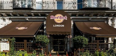 Hard Rock Cafe London Old Park Lane lounas- tai illallismenulla