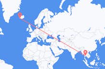 Flyreiser fra Bangkok, til Reykjavík