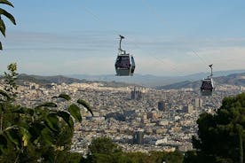 Private Barcelona Old Town & Sky Views: Montjuic Castle & Cable Car Tour