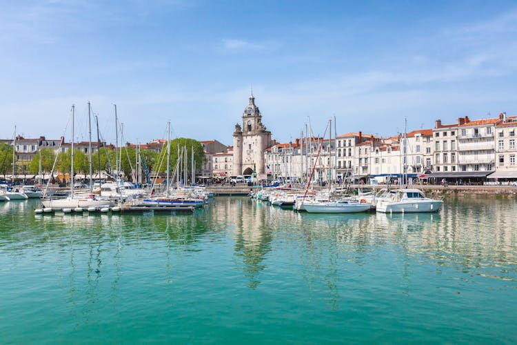 Photo of harbor of La Rochelle.