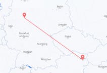 Vluchten van Paderborn, Duitsland naar Wenen, Oostenrijk