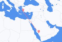 Flights from Al Bahah to Kos