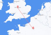 Flights from Paris in France to Birmingham in England