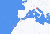 Flights from Forli, Italy to Fuerteventura, Spain