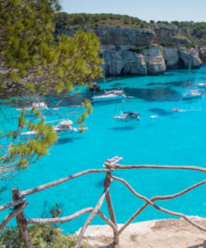 Flights from Maastricht, the Netherlands to Menorca, Spain