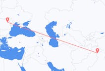 Flights from Srinagar, India to Bacău, Romania