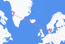 出发地 瑞典马尔默目的地 格陵兰伊卢利萨特的航班