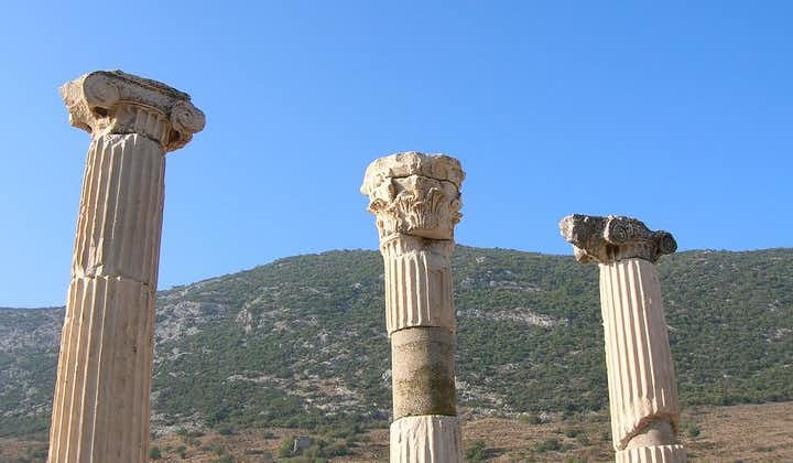 Excursion en bord de mer à Kusadasi : excursion privée d'une demi-journée à Éphèse, incluant le Temple d'Artémis et Şirince