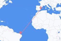 Flyreiser fra Aracati, Brasil til Alicante, Spania