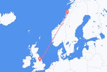 ตั๋วเครื่องบินจากเมืองMosjøenไปยังเมืองดองคัสเตอร์