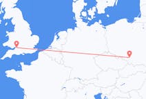 Flights from Katowice, Poland to Bristol, England
