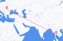 Flyreiser fra Bangkok, til Cluj Napoca