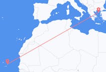 Flyrejser fra Boa Vista, Kap Verde til Lemnos, Grækenland