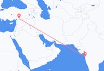 出发地 印度出发地 孟买目的地 土耳其加濟安泰普的航班