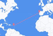 Flyrejser fra Saint Kitts, Saint Kitts og Nevis til Porto, Portugal
