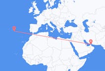Flights from Ras al-Khaimah, United Arab Emirates to Ponta Delgada, Portugal