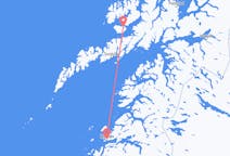 Flug frá Bodø, Noregi til Stokmarksness, Noregi