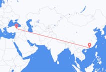 出发地 中国出发地 深圳市目的地 土耳其錫瓦斯的航班