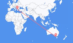 Flights from King Island, Australia to Kozani, Greece