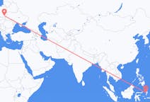 Flyreiser fra Ternate City, Indonesia til Rzeszów, Polen