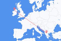 Flights from Kastoria, Greece to Donegal, Ireland