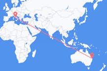 Flyrejser fra Brisbane til Rom