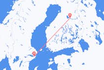 Fly fra Kajaani til Stockholm