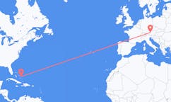 Flights from San Salvador Island, the Bahamas to Salzburg, Austria
