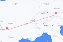 Flights from Bergerac, France to Innsbruck, Austria