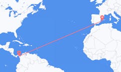 Flights from La Palma, Panama to Ibiza, Spain