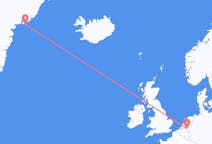 出发地 荷兰出发地 埃因霍温目的地 格陵兰库鲁苏克的航班