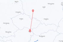 Flights from Wrocław to Vienna