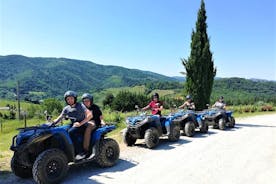 Quad Tour ATV Adventure in Chianti. Frokost og vinsmagning