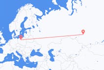 Flights from Tomsk, Russia to Bydgoszcz, Poland