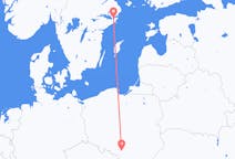 出发地 波兰出发地 卡托维兹目的地 瑞典斯德哥尔摩的航班