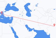 Flyrejser fra New Delhi til Skíros