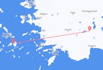 Flights from Isparta, Turkey to Naxos, Greece