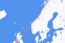 Vols depuis Bardufoss, Norvège pour Dublin, Irlande