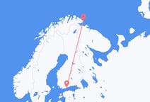 Flyg från Vardø till Helsingfors