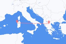 Flights from Kozani, Greece to Alghero, Italy