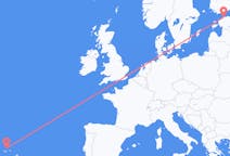 Flights from Tallinn, Estonia to Graciosa, Portugal