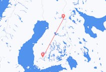 Lennot Kuusamosta, Suomi Tampereelle, Suomi