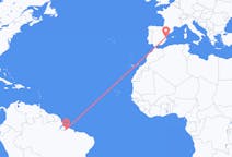 Flights from Belém, Brazil to Valencia, Spain