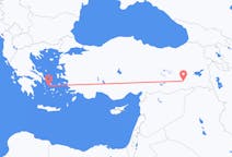 Flights from Syros, Greece to Batman, Turkey